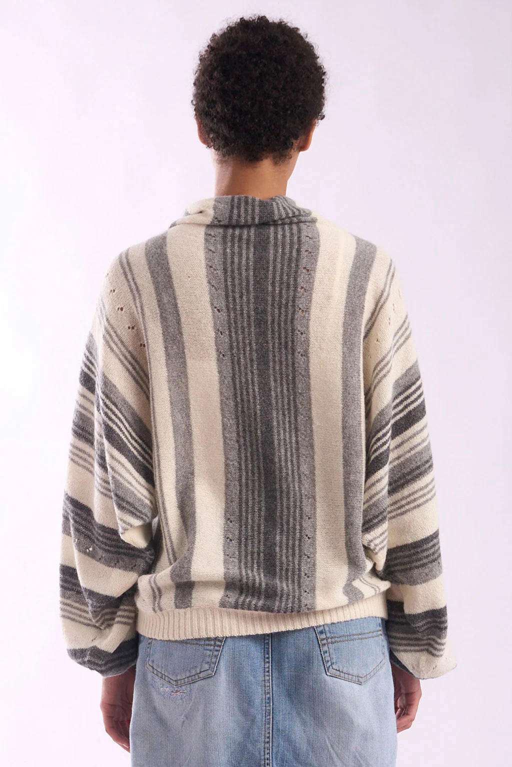 Maxine Turtle Neck Baby Alpaca Sweater - Image 5