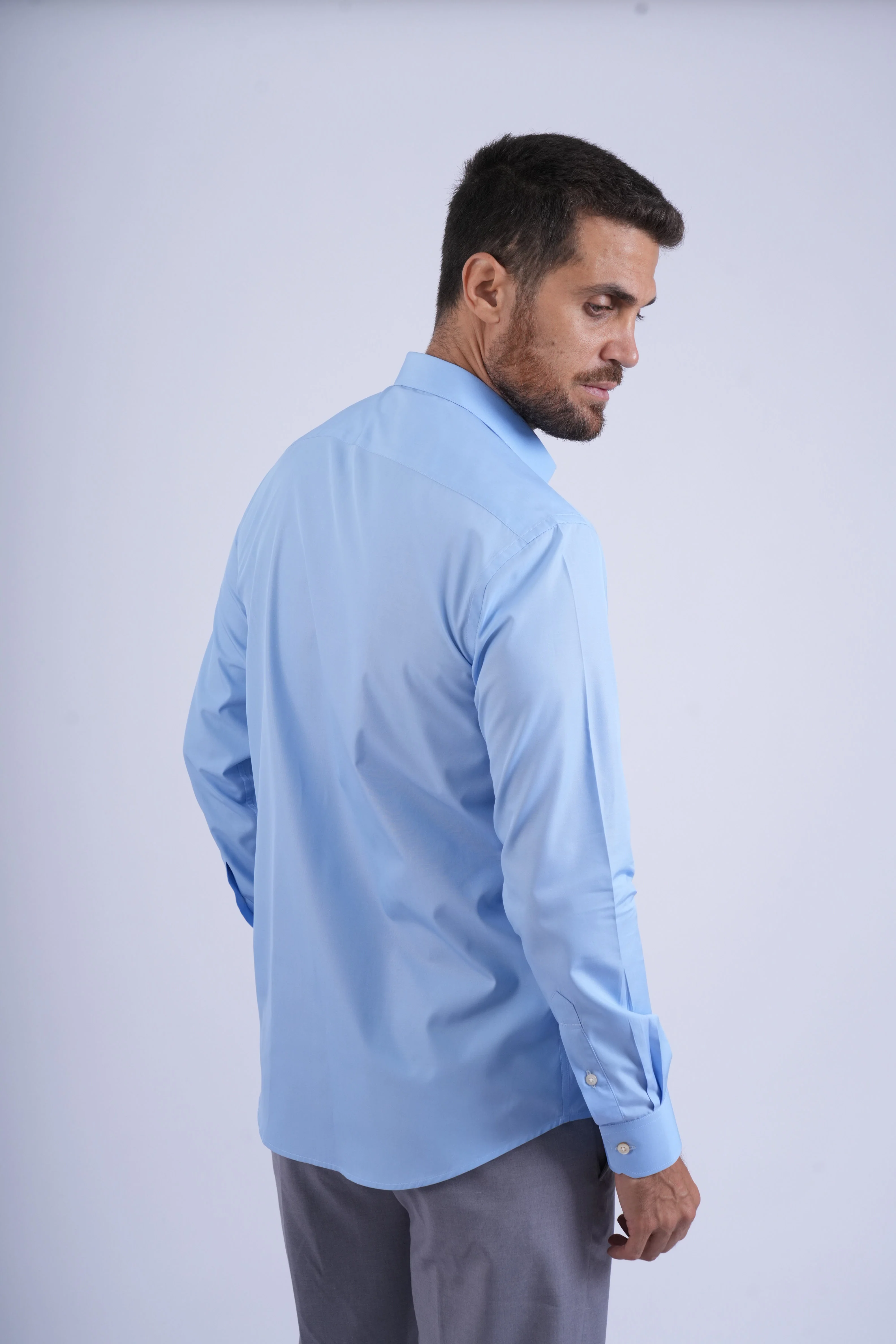 Men’s Premium Cotton Dress Shirt - Image 6