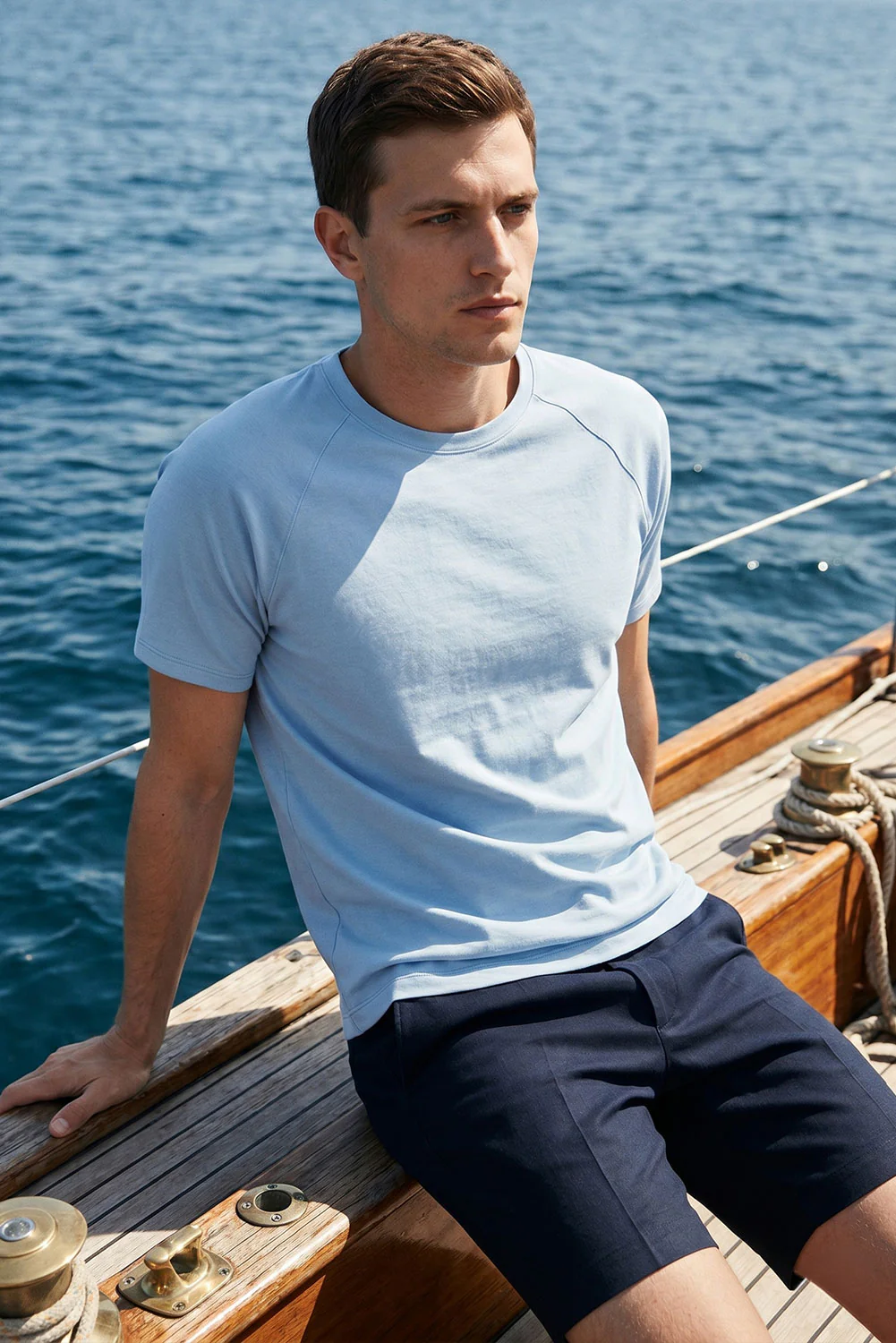 Men’s Essential Pima Cotton T-Shirt