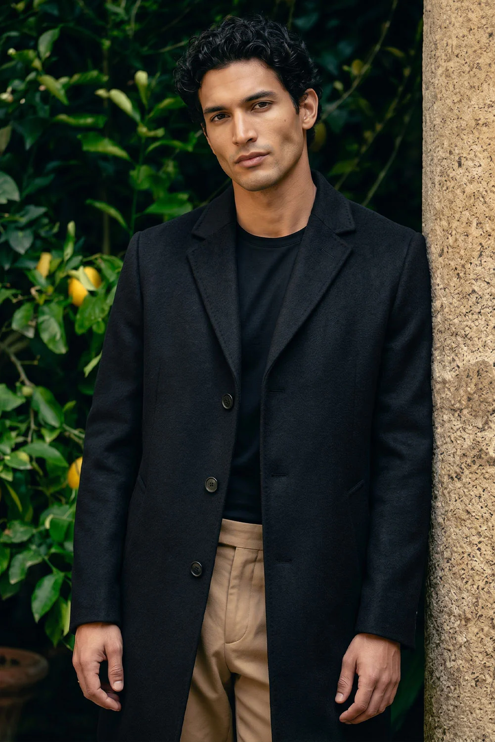 Men's Baby Alpaca Overcoat - Image 8
