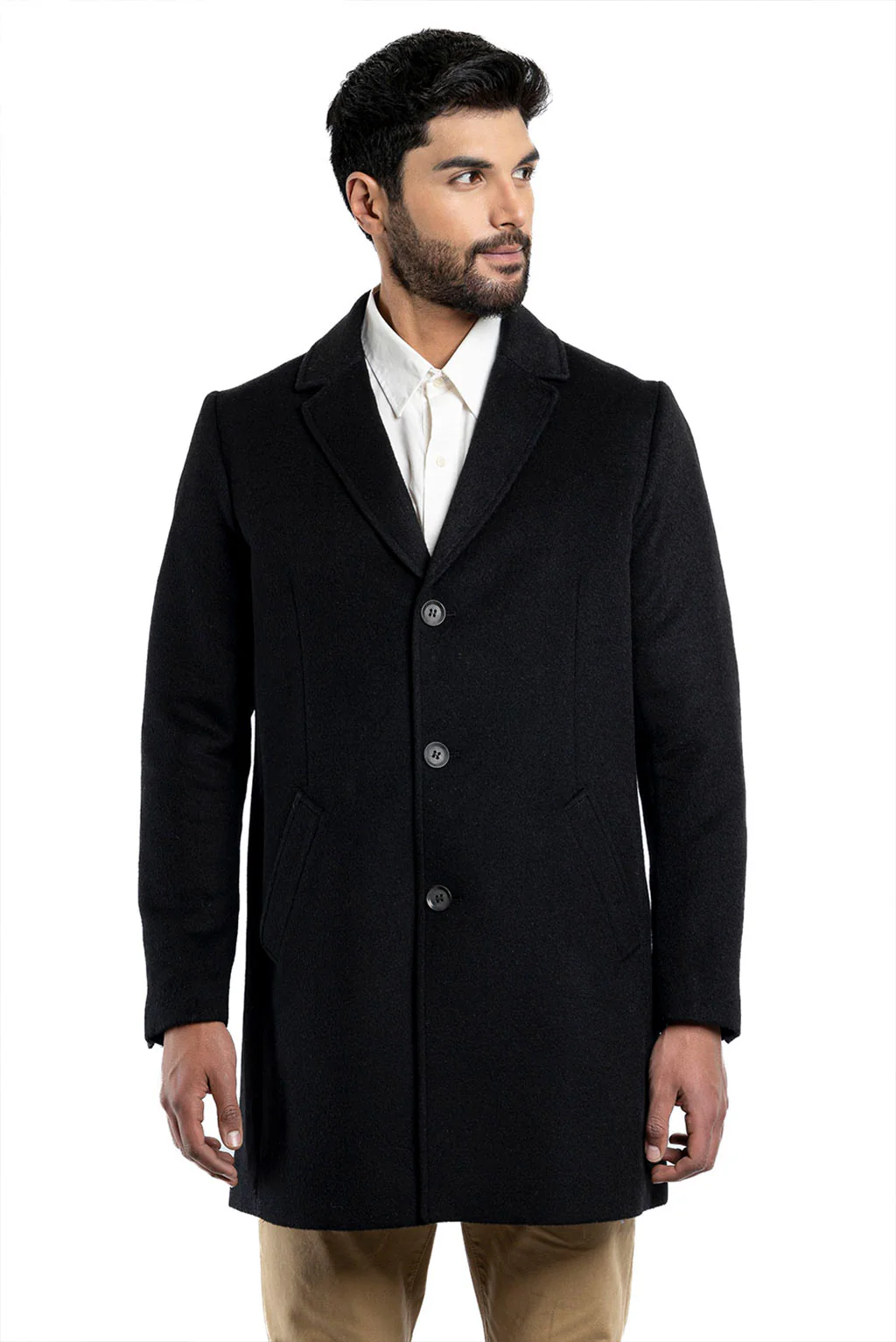 Men's Baby Alpaca Overcoat - Image 9