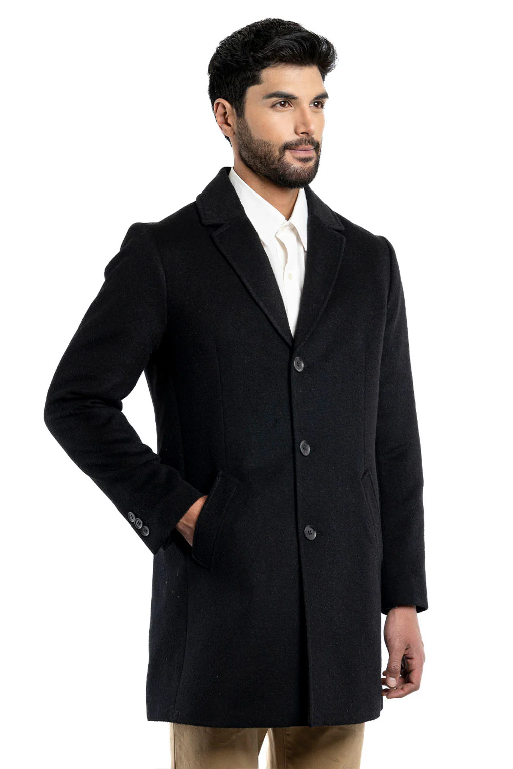 Men's Baby Alpaca Overcoat - Image 10