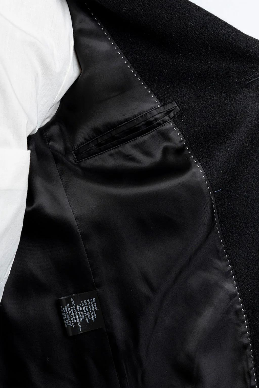 Men's Baby Alpaca Overcoat - Image 11