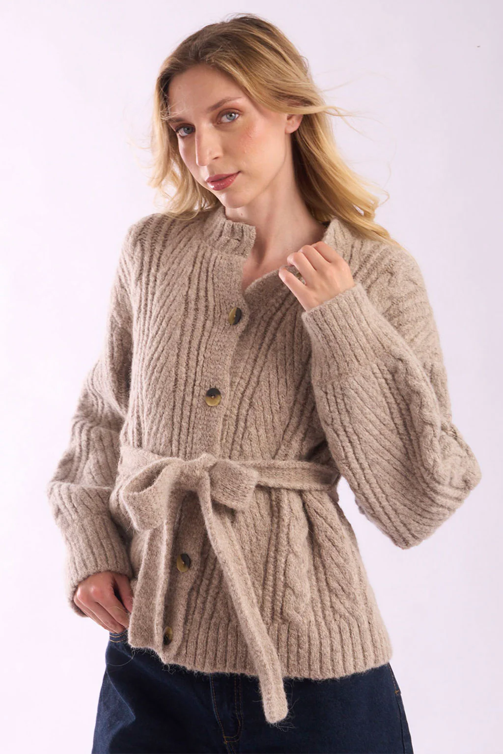 Meredith Alpaca Cardigan - Image 13