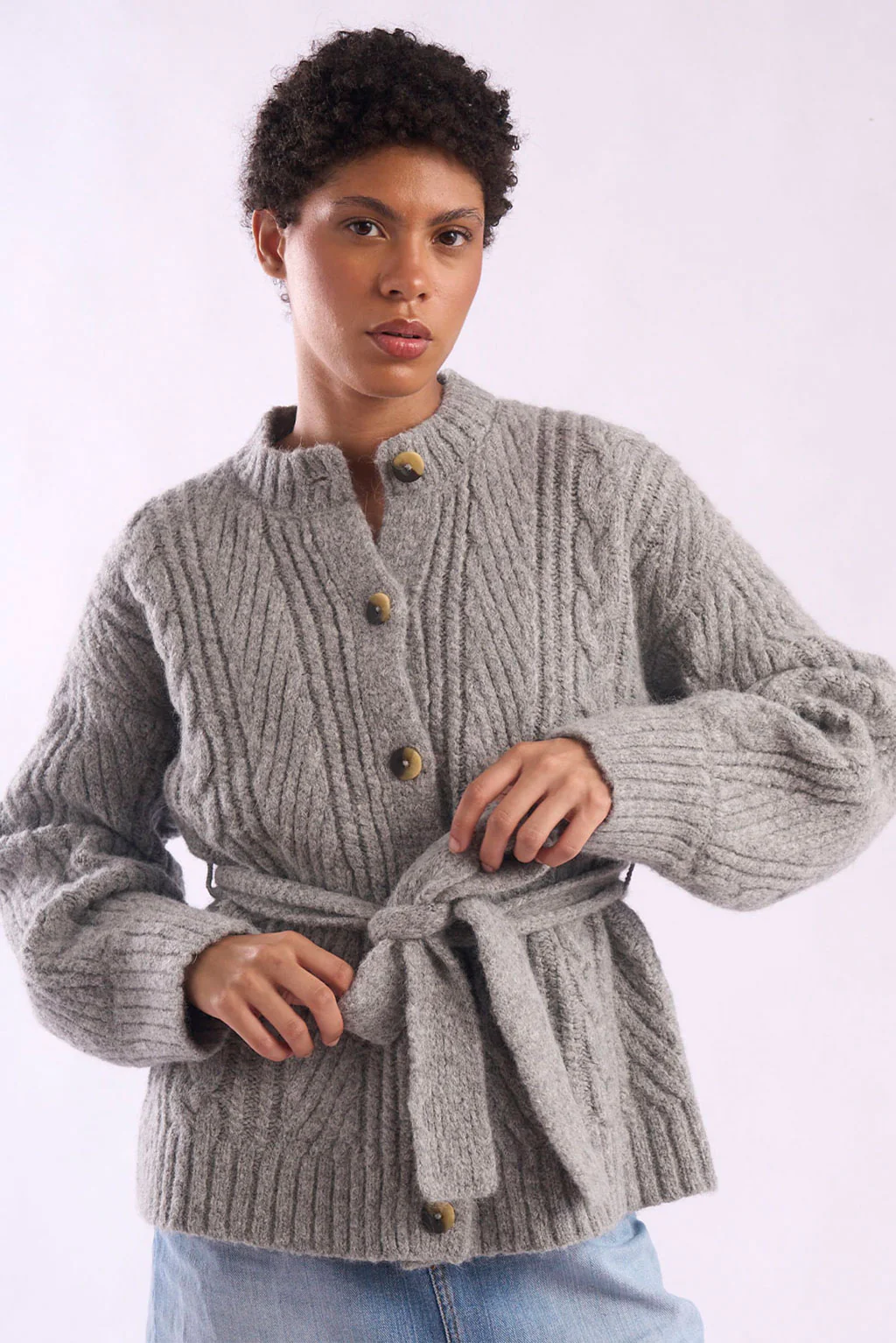 Meredith Alpaca Cardigan - Image 2