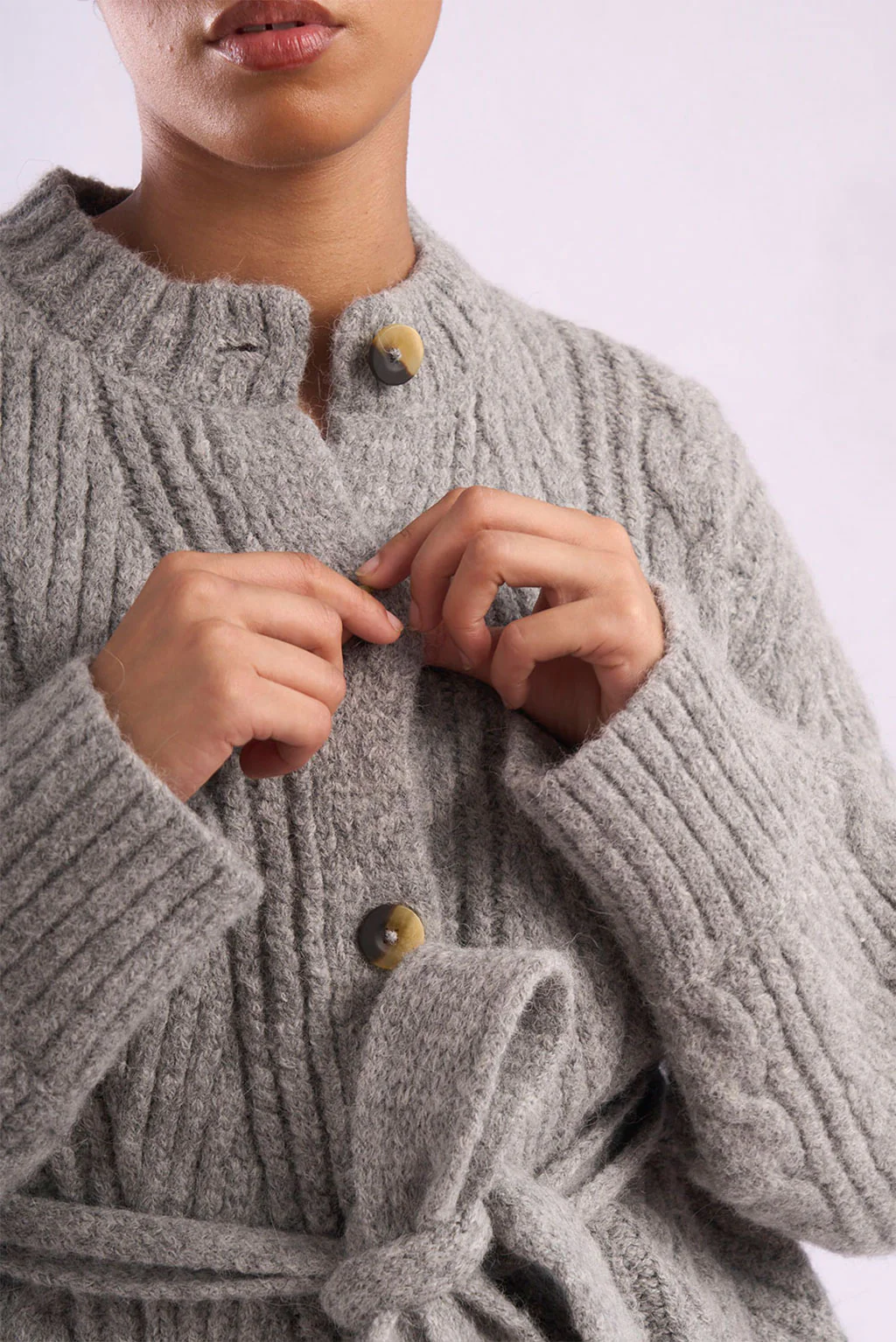 Meredith Alpaca Cardigan - Image 4