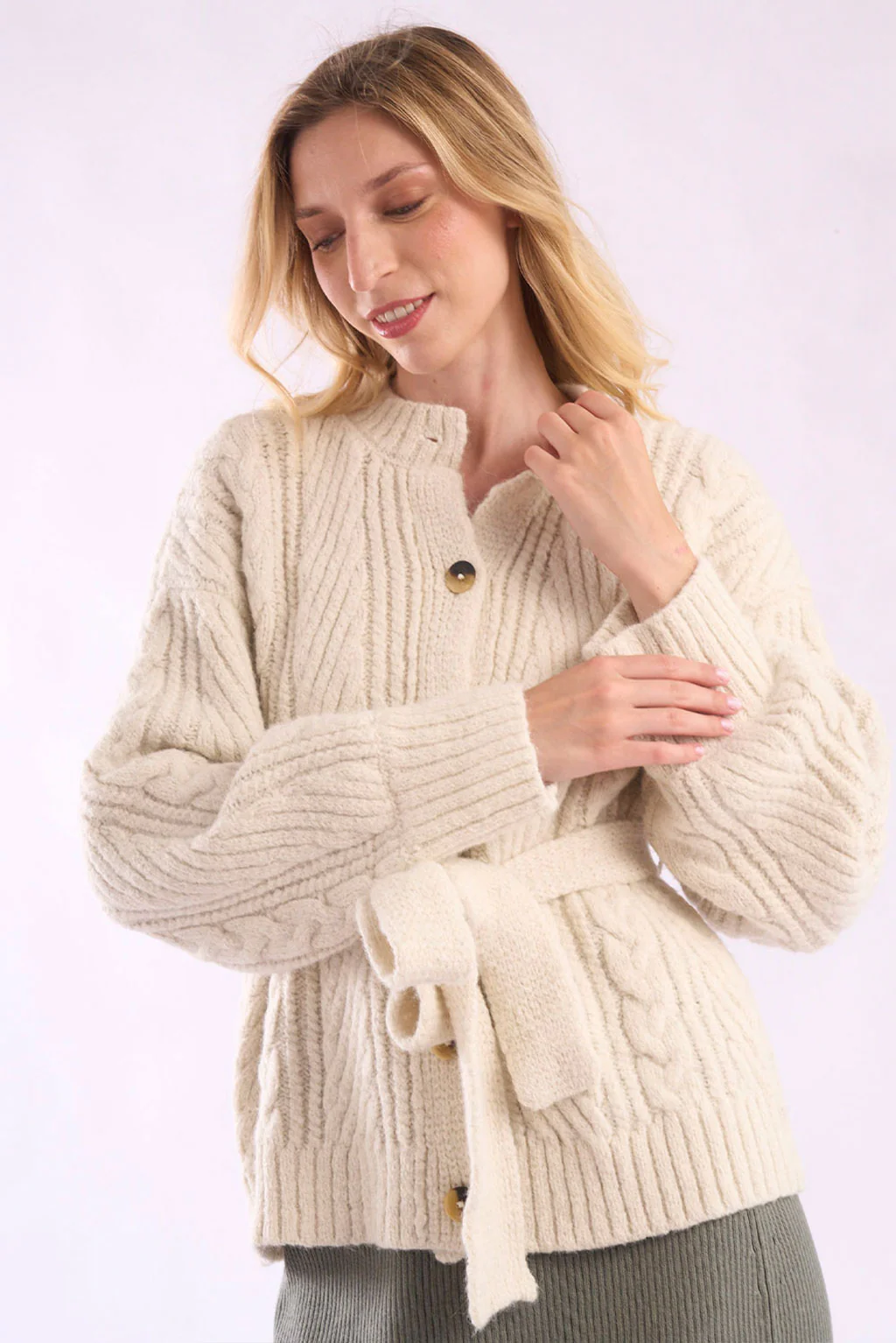 Meredith Alpaca Cardigan - Image 8