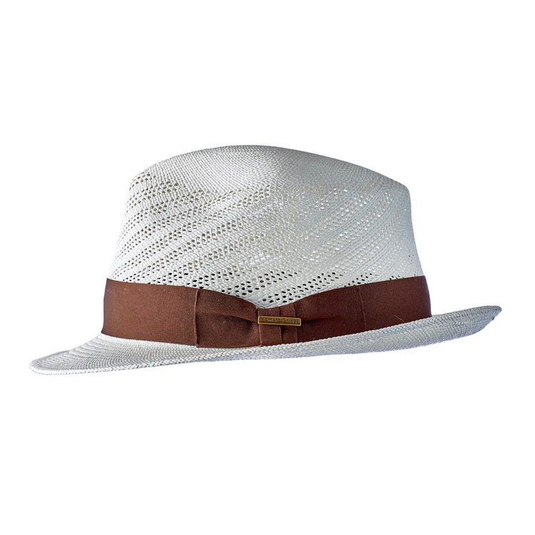 Montecristi Short Brim Panama Hat Fedora - Image 3