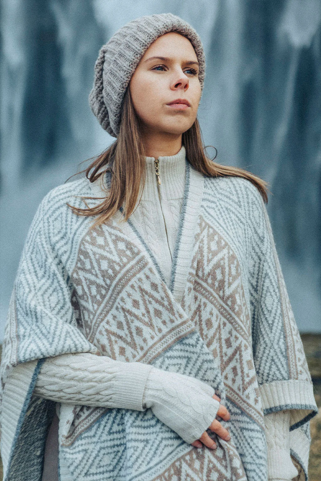 Myra Baby Alpaca Cape - Image 2