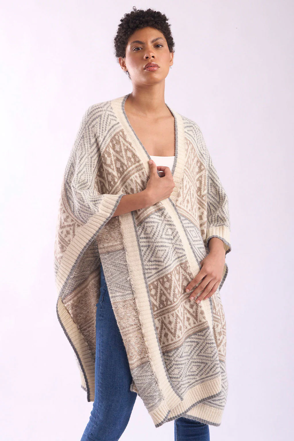 Myra Baby Alpaca Cape - Image 3