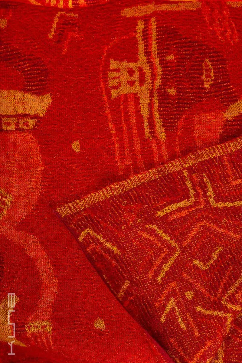 Nazca - 48 Baby Alpaca & Silk Scarf Shawl - Image 4
