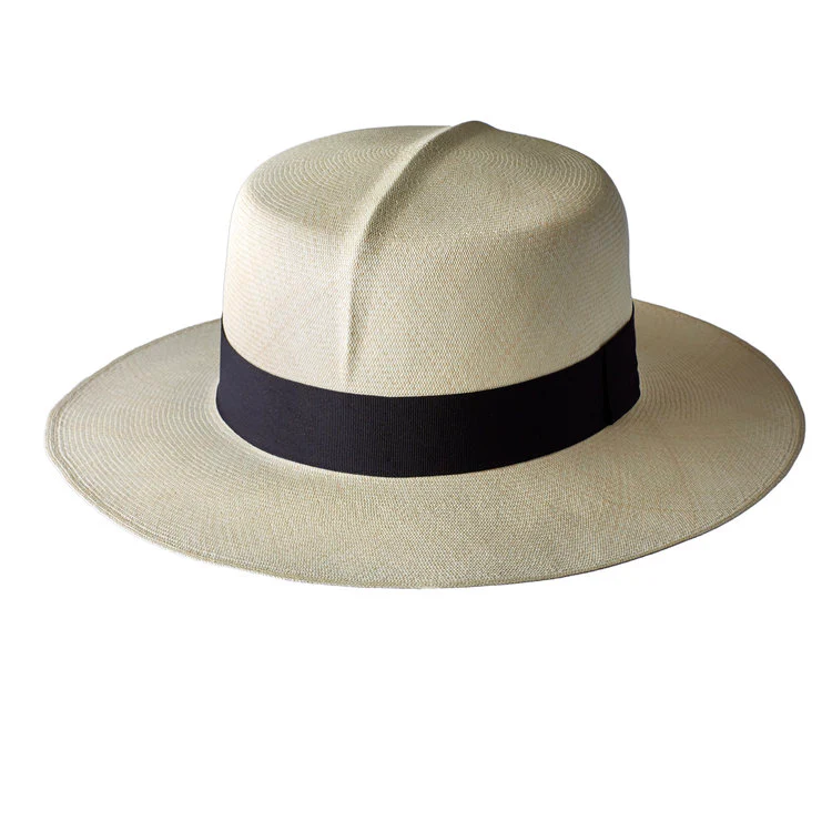 Montecristi Panama Hat Optimo Traveler Hat Fine Fine Weave - Image 4