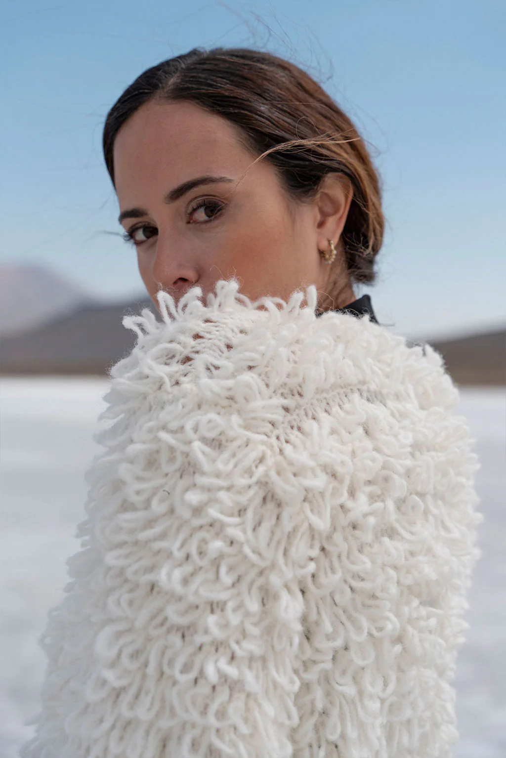 Pom Pom Baby Alpaca Cardigan - Image 8