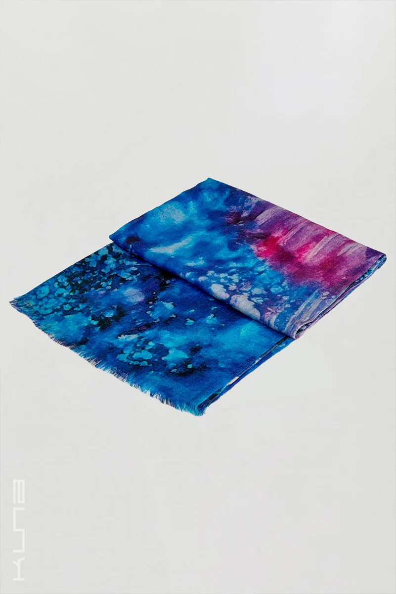 Wing of a Butterfly Baby Alpaca & Silk Shawl - Image 3