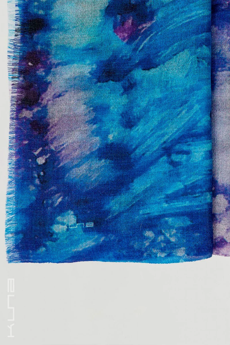 Wing of a Butterfly Baby Alpaca & Silk Shawl - Image 4