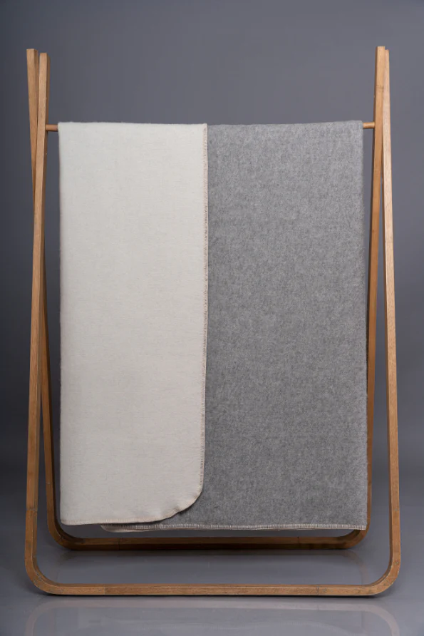 Reversible Alpaca Bed Blanket