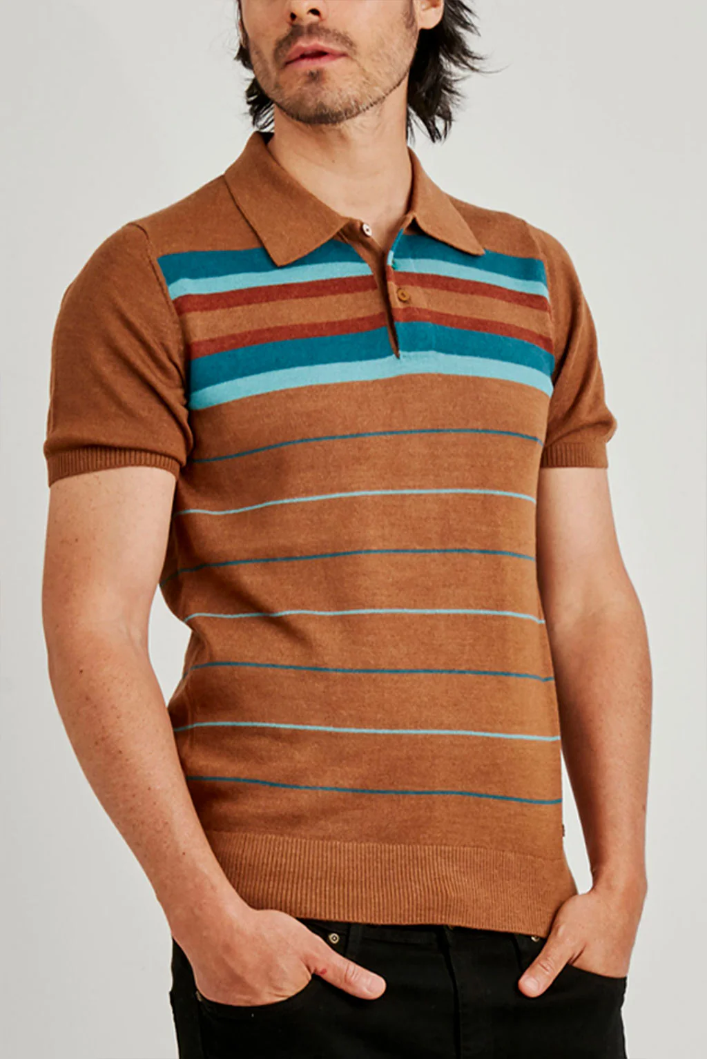 Rio Royal Alpaca Polo Shirt - Image 3
