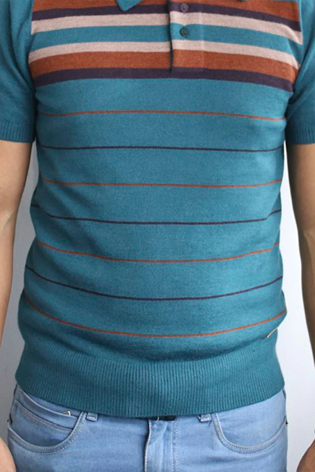 Rio Royal Alpaca Polo Shirt - Image 6