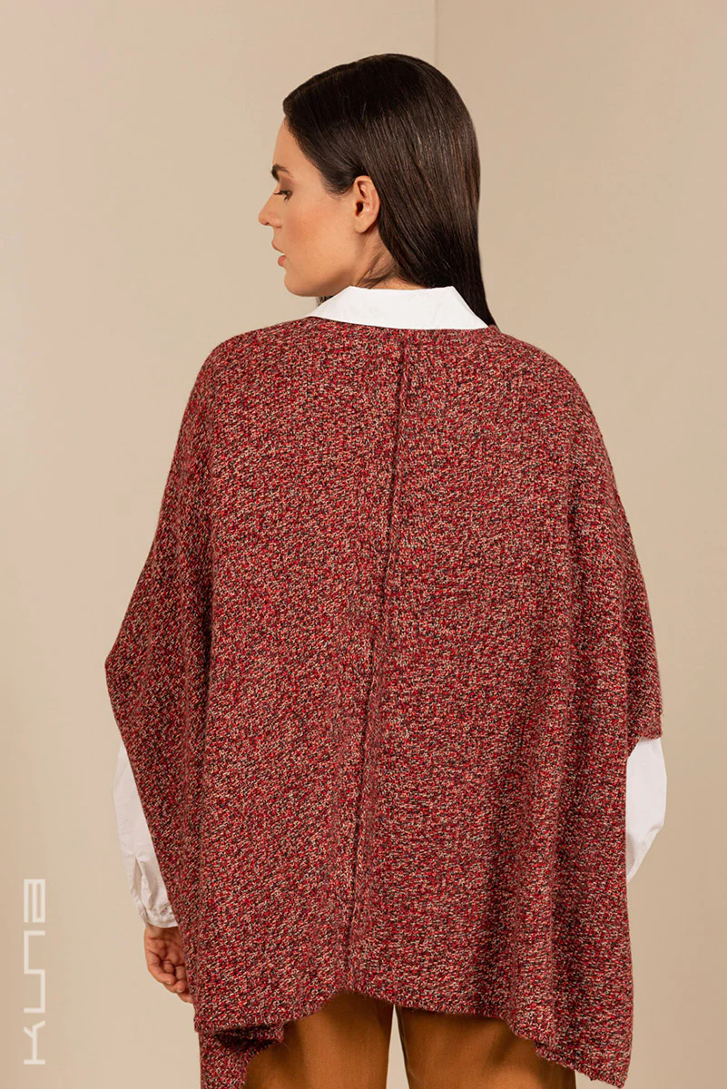 Sandra Baby Alpaca Poncho - Image 11