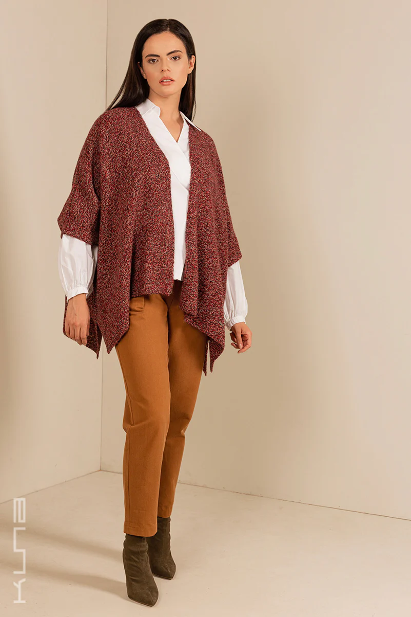 Sandra Baby Alpaca Poncho - Image 12