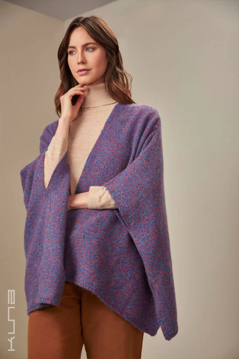 Sandra Baby Alpaca Poncho - Image 5
