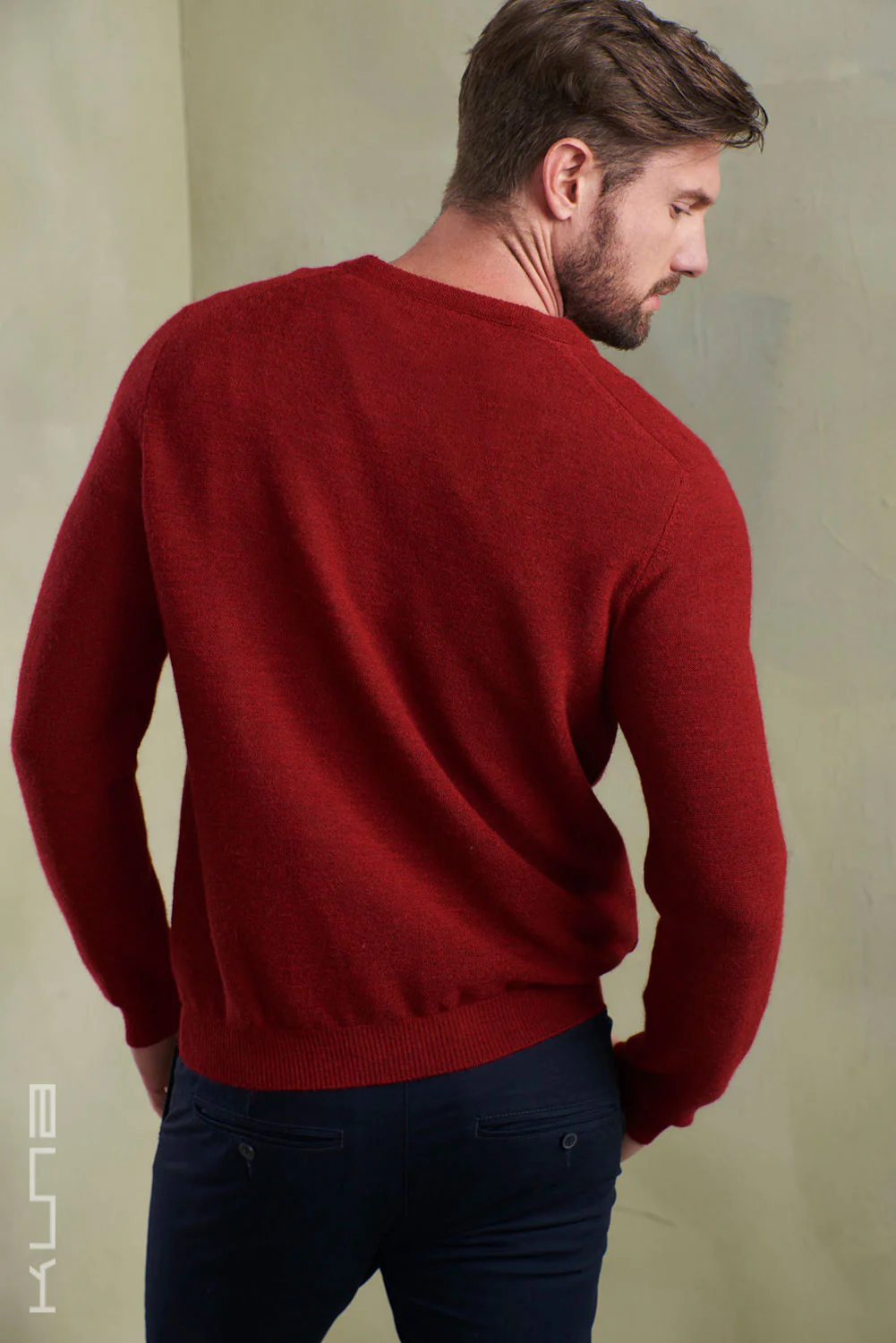 Satoru V-Neck Baby Alpaca Sweater - Image 2