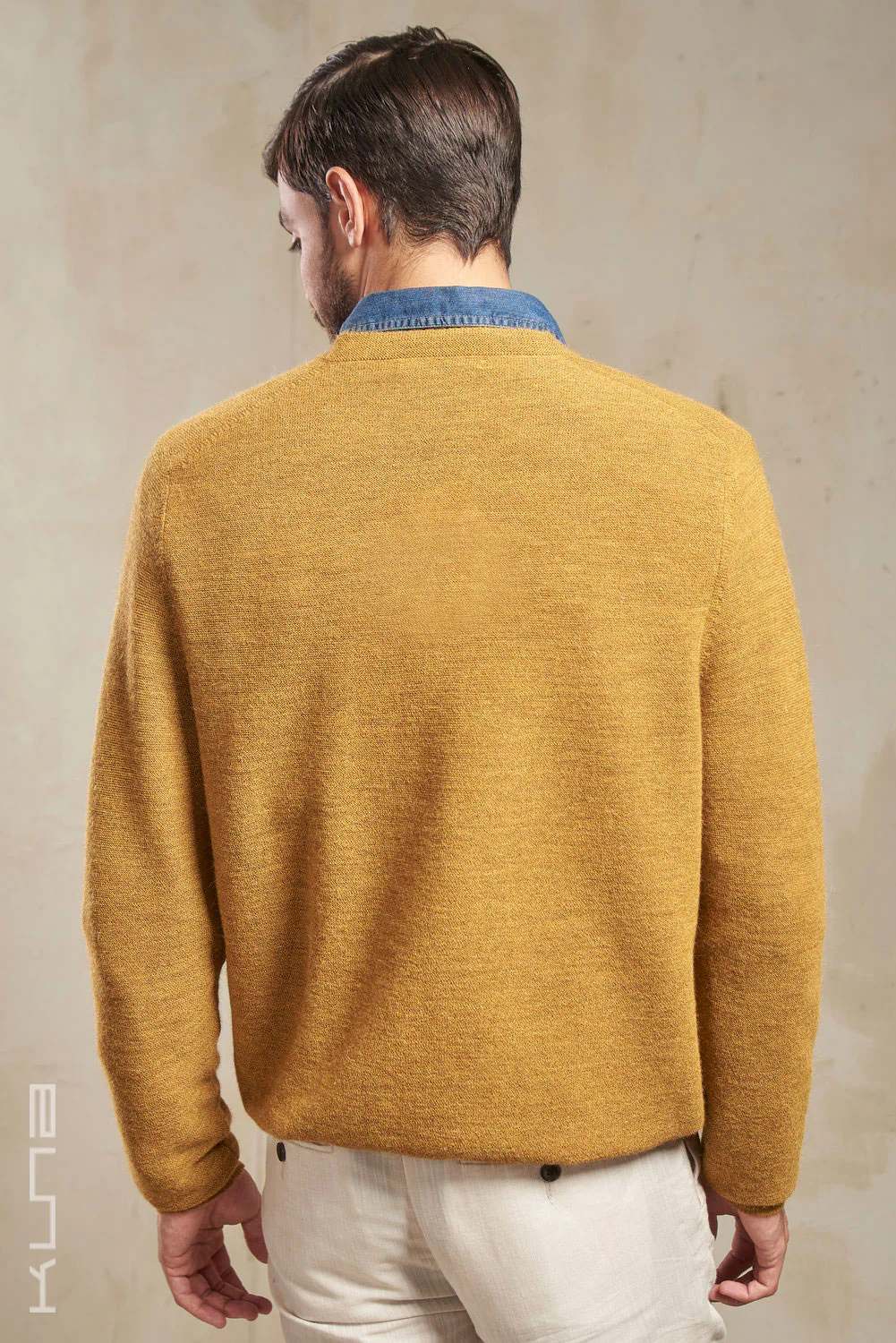 Satoru V-Neck Baby Alpaca Sweater - Image 7
