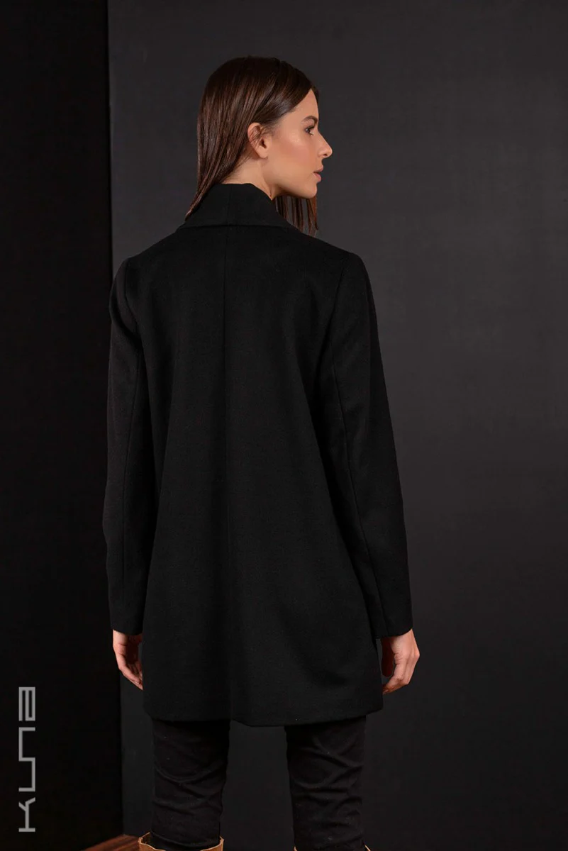 Short 100% Vicuna Swing Coat - Image 6