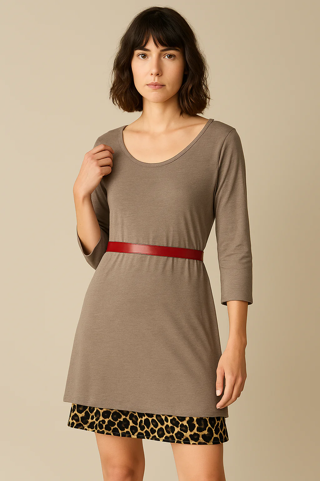 Slub Organic Cotton Tunic - Image 2