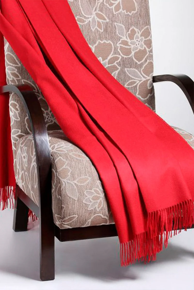 Solid Color 100% Baby Alpaca Blanket Throw - Image 10