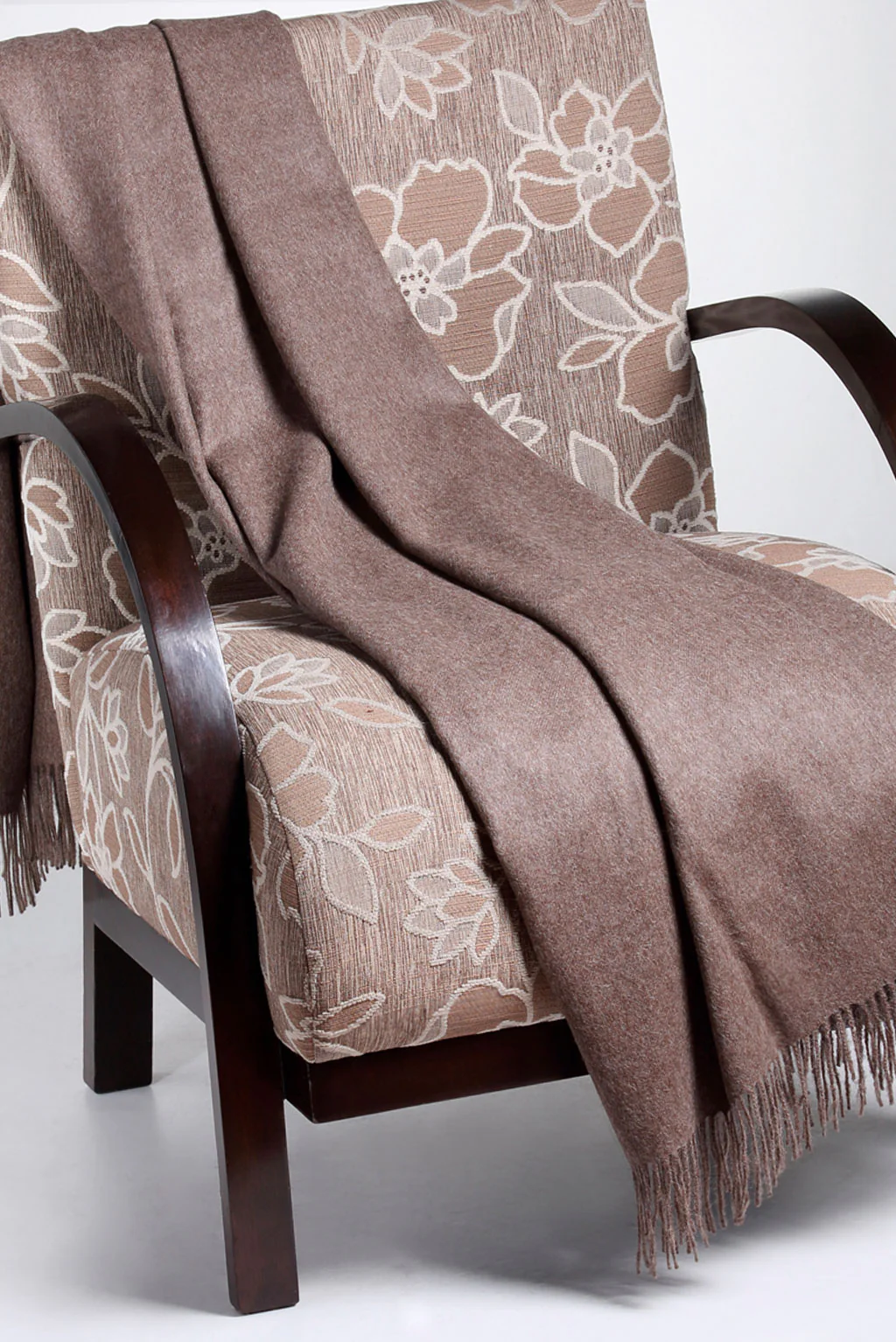 Solid Color 100% Baby Alpaca Blanket Throw - Image 7