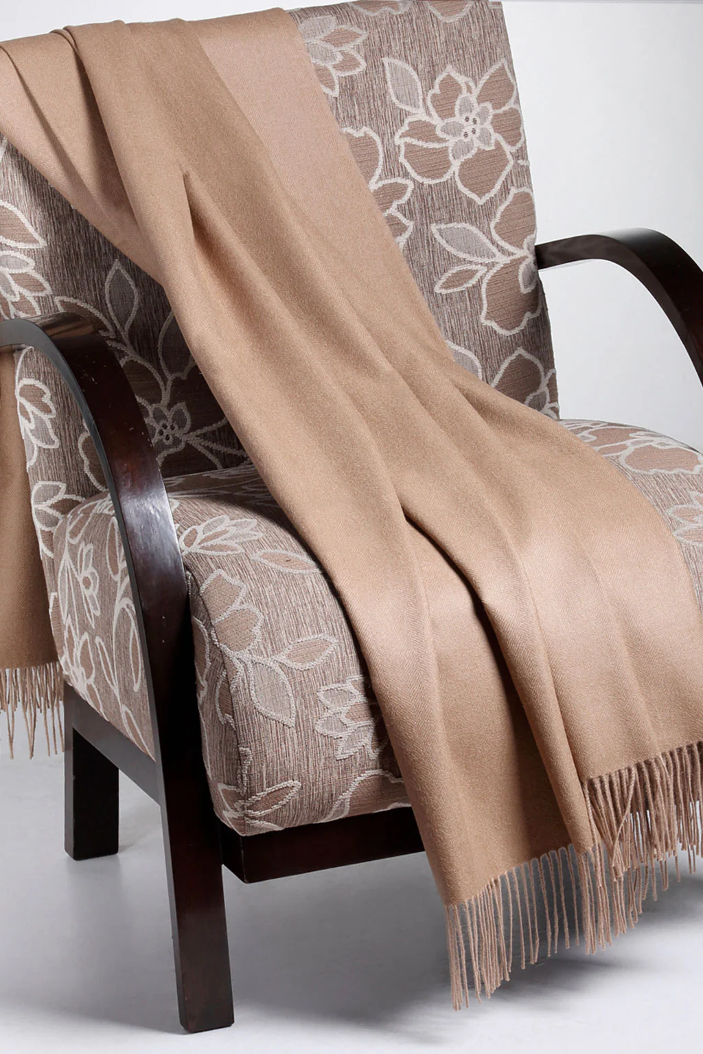 Solid Color 100% Baby Alpaca Blanket Throw - Image 8