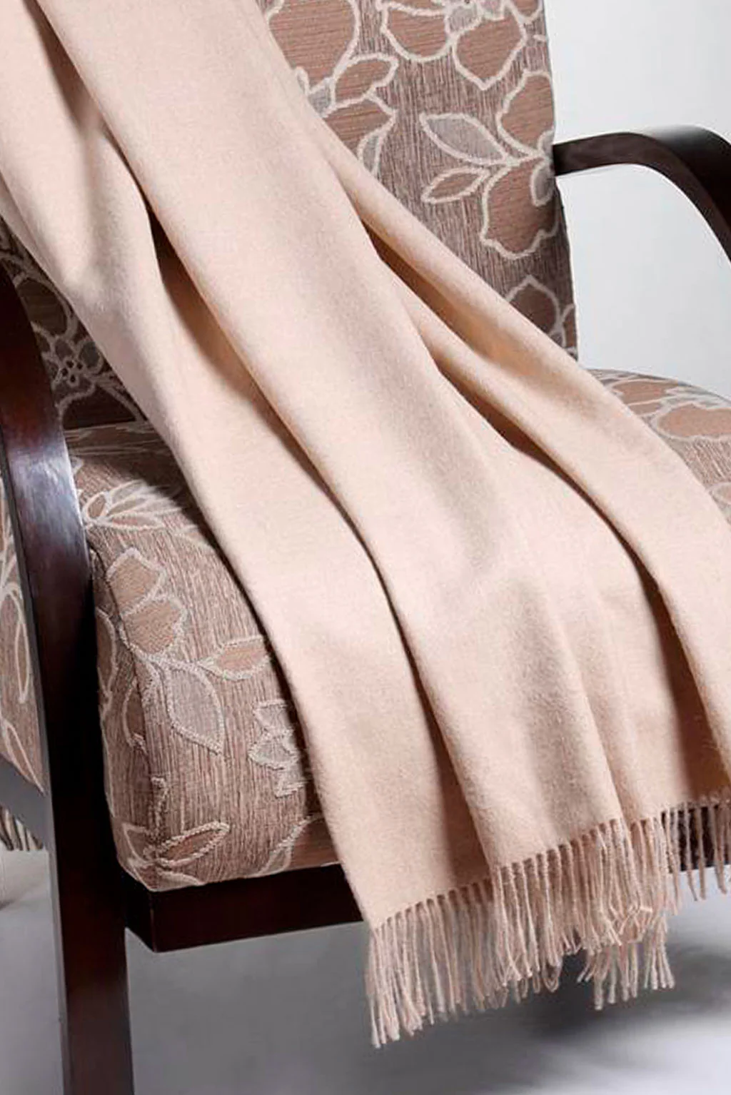 Solid Color 100% Baby Alpaca Blanket Throw - Image 9