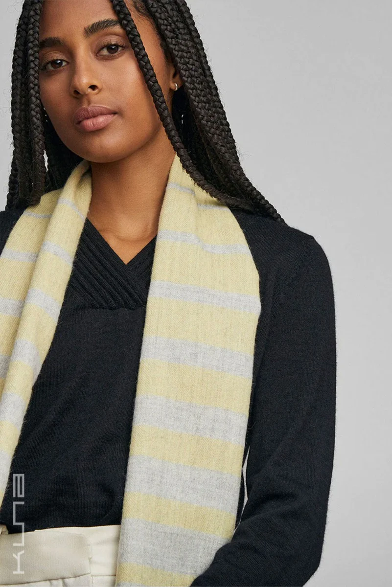 Tadeo Baby Alpaca Scarf - Image 6