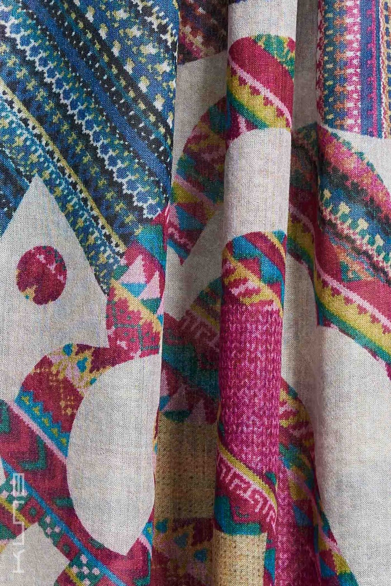 Telma Baby Alpaca & Silk Shawl - Image 3