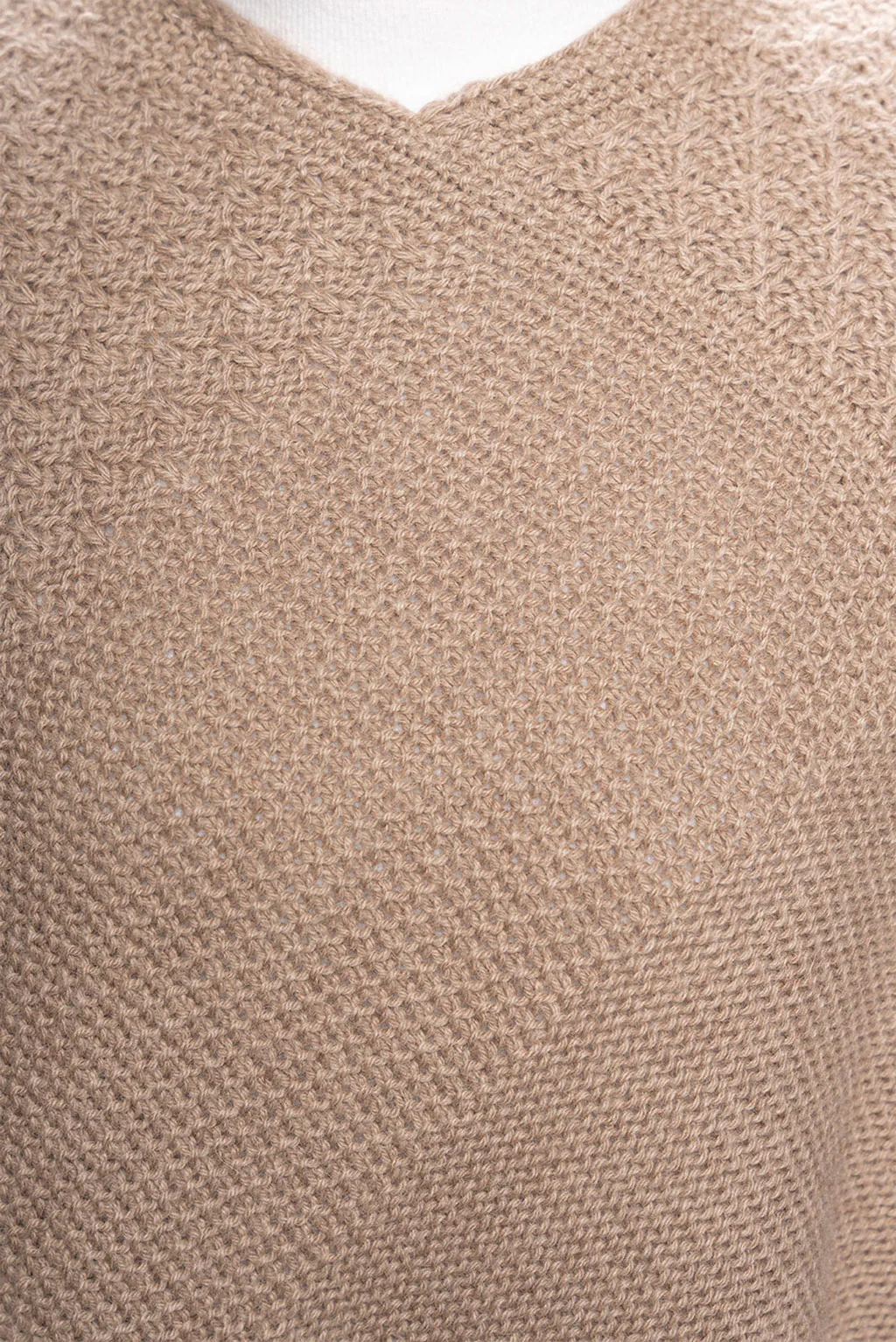 Textured Baby Alpaca Poncho - Image 14
