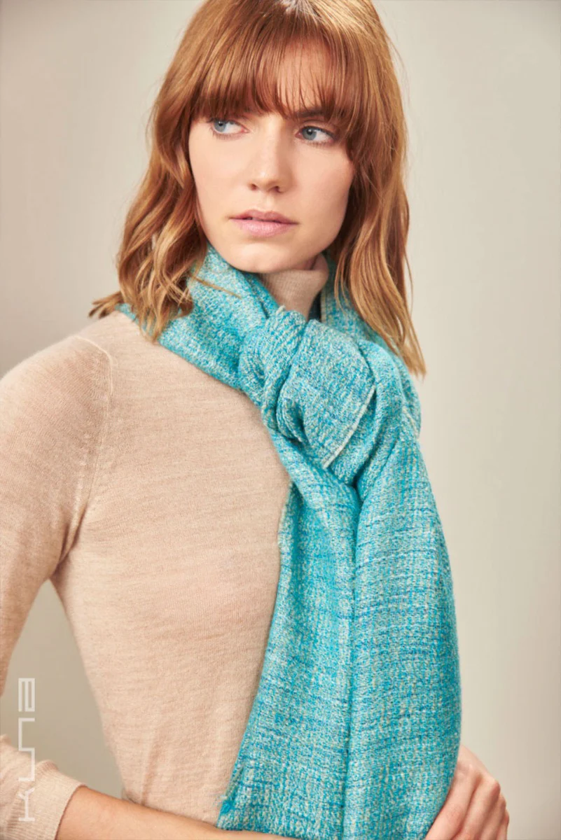Ublong Baby Alpaca & Silk Shawl - Image 10