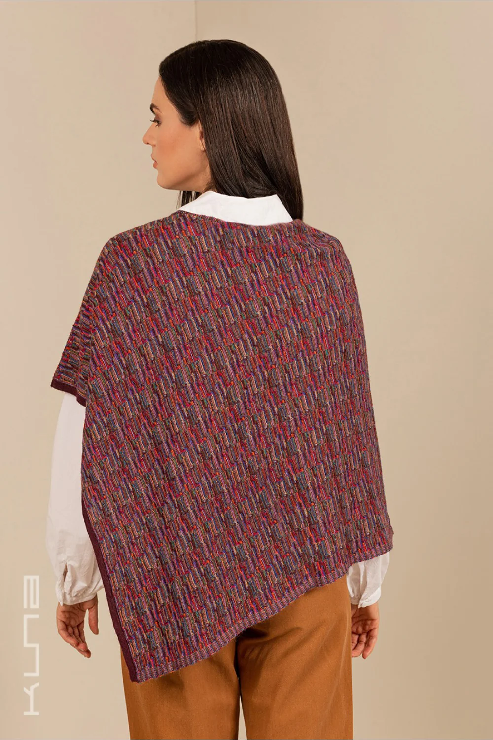 Ucrania Baby Alpaca Poncho - Image 2
