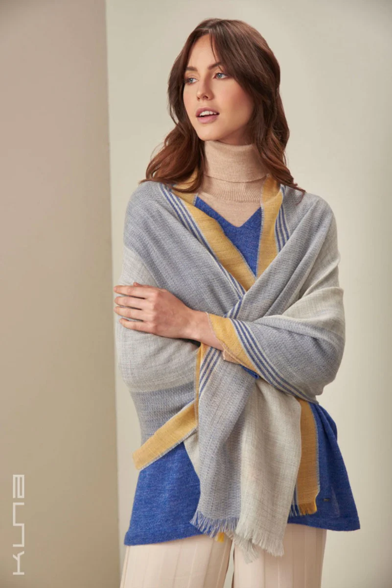 Uju Baby Alpaca Shawl - Image 14