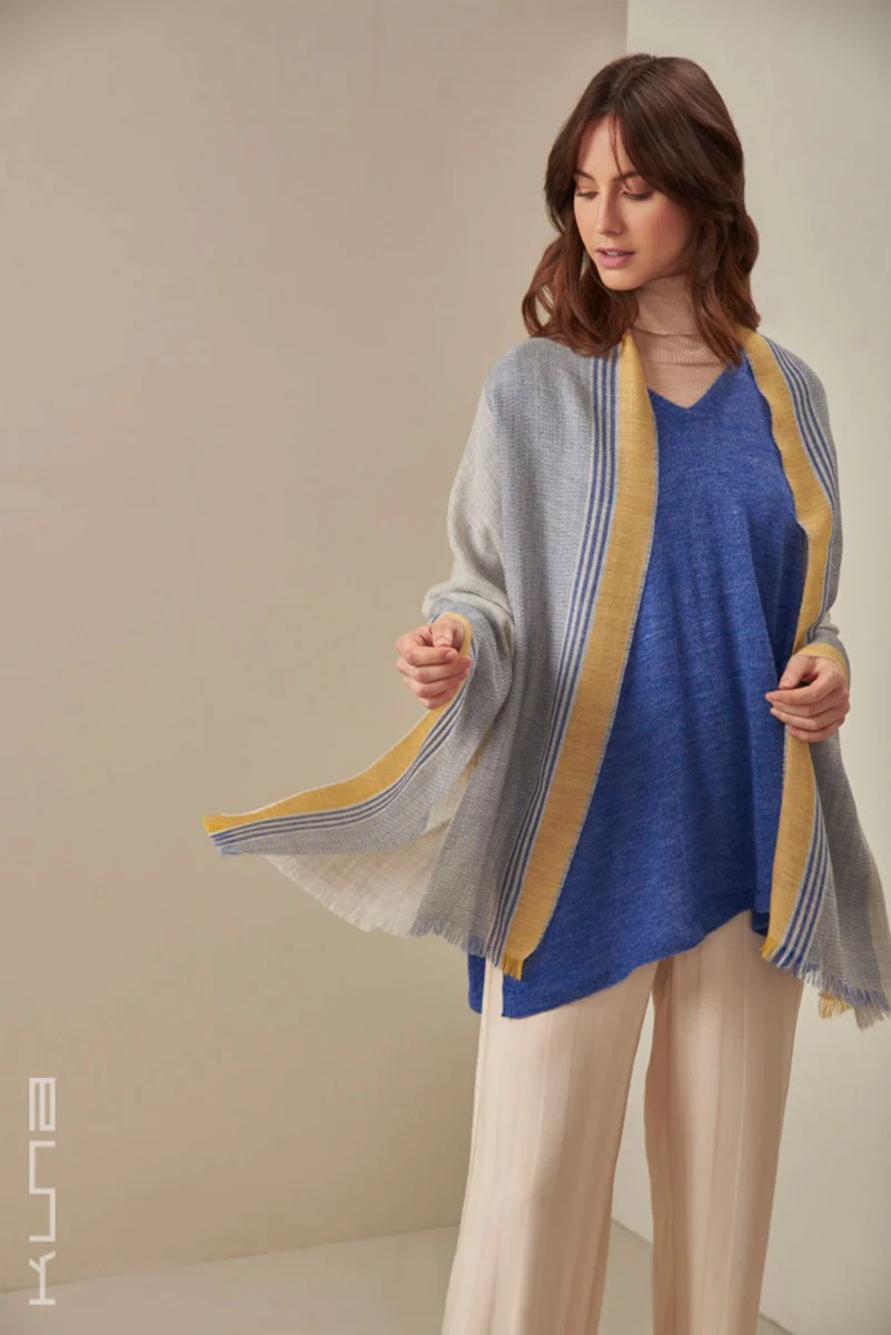 Uju Baby Alpaca Shawl - Image 17