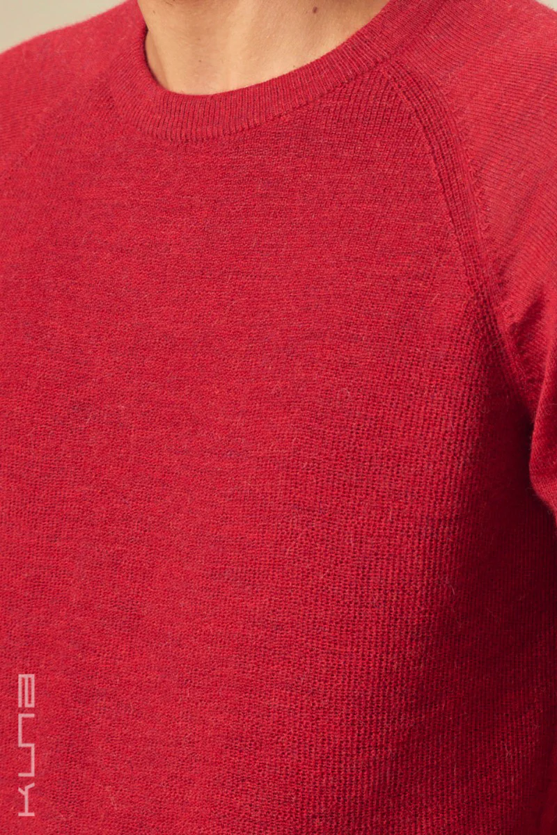 Umboldt Crew-Neck Baby Alpaca Sweater - Image 3