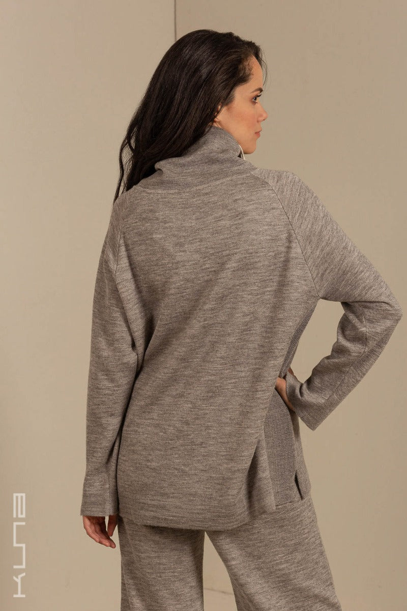 Unisex Baby Alpaca & Cotton Sweater - Image 6