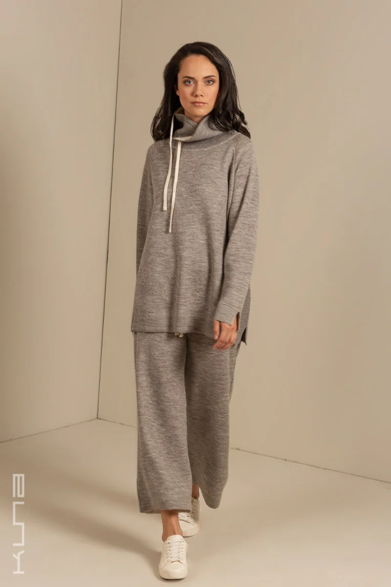 Unisex Baby Alpaca & Cotton Sweater - Image 7