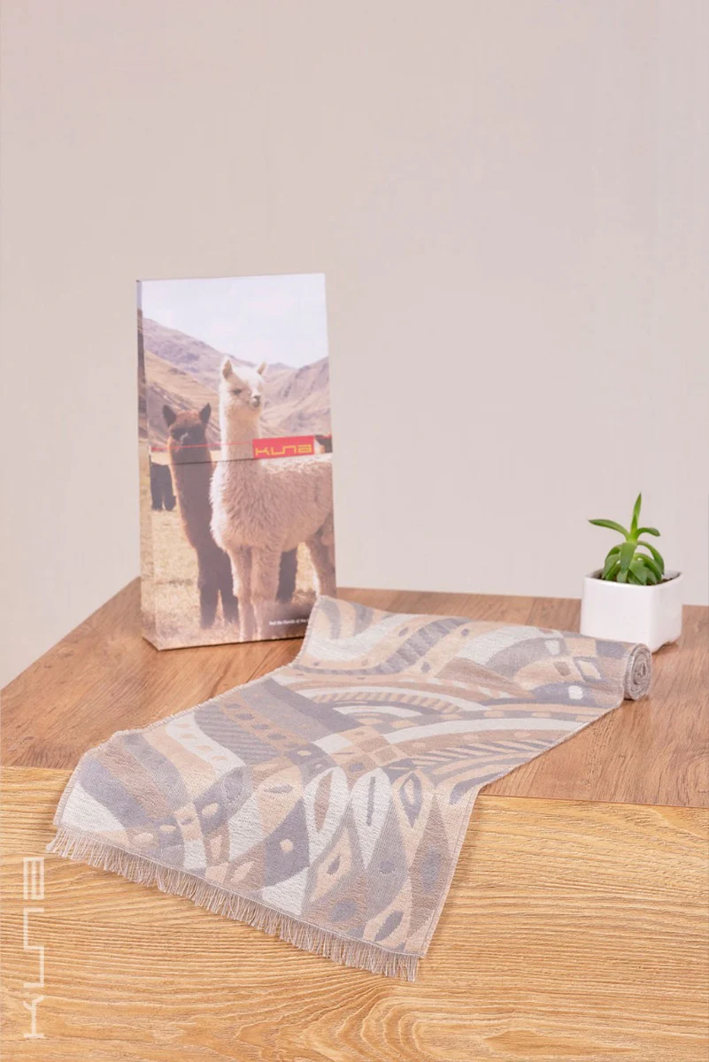 Vaccarella Baby Alpaca & Silk Scarf - Image 15