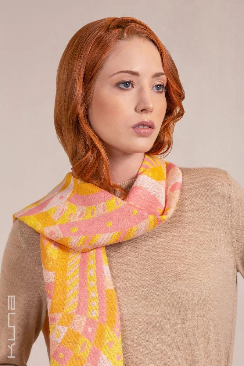 Vaccarella Baby Alpaca & Silk Scarf - Image 2