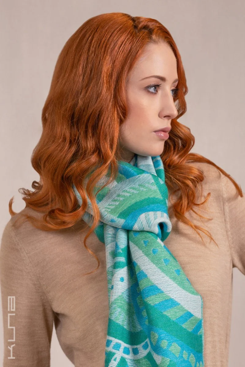 Vaccarella Baby Alpaca & Silk Scarf - Image 6