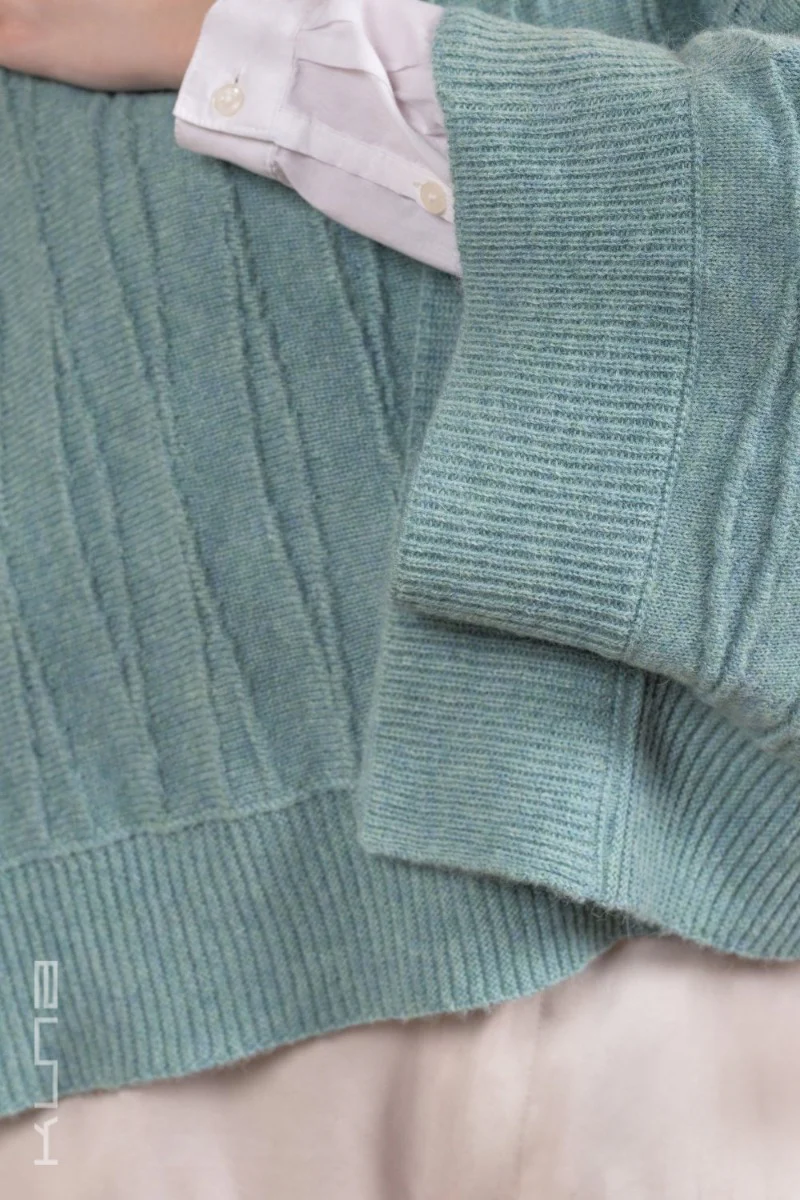 Valery Baby Alpaca Poncho - Image 4
