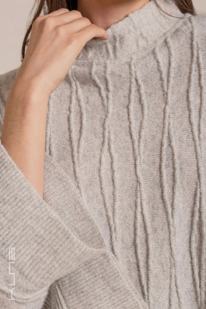 Valery Baby Alpaca Poncho - Image 8