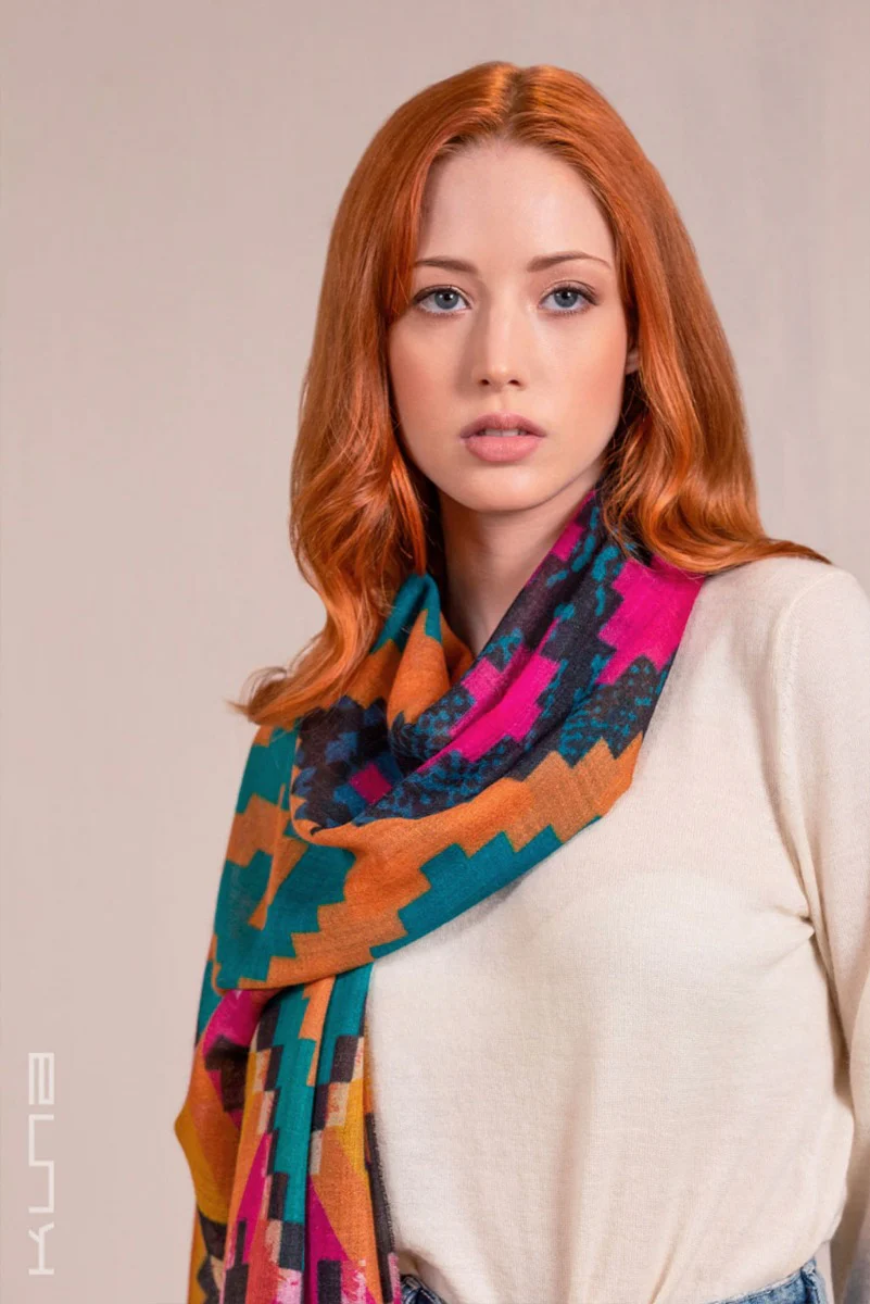 Vespa Baby Alpaca Shawl - Image 2
