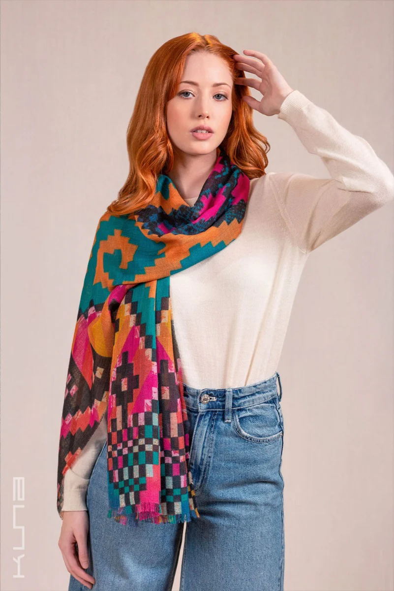 Vespa Baby Alpaca Shawl - Image 5